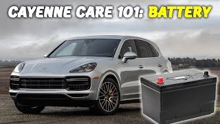 How to easily replace your Porsche Cayenne battery for 2011-2018