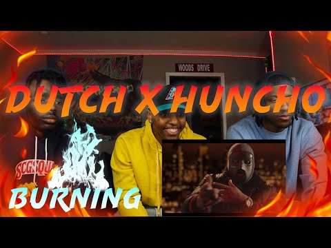 AMERICANS REACT| M Huncho x Dutchavelli - Burning