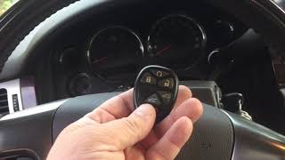Programming your remote for your 2007-13 GMC, Chevrolet