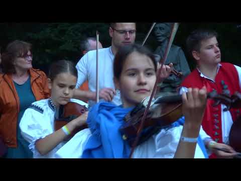 Vynikající dětská cimbál. muzika VONIČKA z Havířova, č.2 / MFF Strážnice 2018