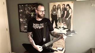 Angelcorpse - Smoldering in Exile (Guitar Cover)