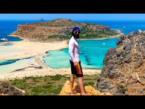 Balos beach, Crete, Greece one of the best beaches in the world
