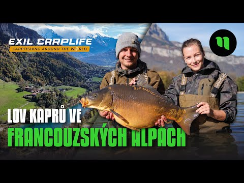 Lov kaprů ve francouzských Alpách | Ondra Křížek a Janička | Exil Carplife | Karel Nikl