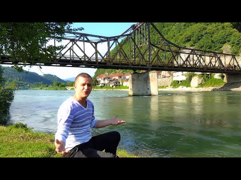 Damir Sabic Fazla-Rodjen pored Drine