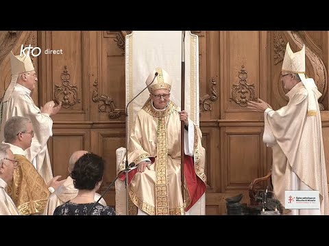 Messe d’installation épiscopale de Mgr Pierre-Yves Michel, nouvel évêque de Nancy et Toul