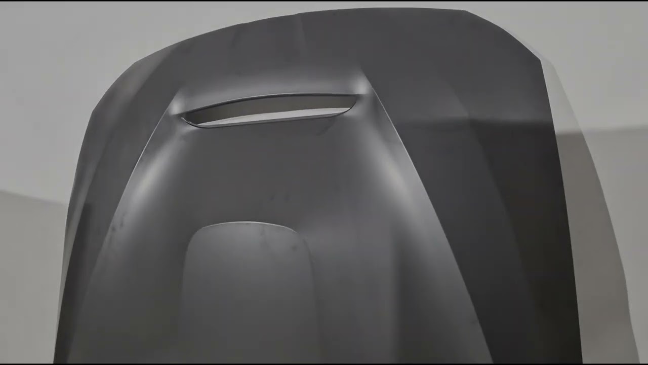 BMW 5-serie F10/F11 2010–2016 Motorhjelm i GTS-stil (Stål) Video 1