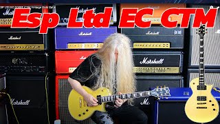Video thumbnail for ESP LTD EC-1000T CTM Vintage Gold Satin by Guitar Safari