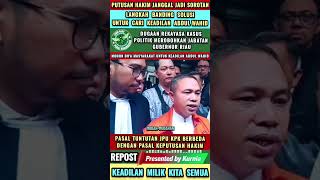 Download lagu 'Putusan Hakim Janggal' Tuntutan JPU KPK Dengan Keputusan Hakim, Abdul Wahid Mencari Keadilan. #fyp mp3 Download lagu 'Putusan Hakim Janggal' Tuntutan JPU KPK Dengan Keputusan Hakim, Abdul Wahid Mencari Keadilan. #fyp mp3