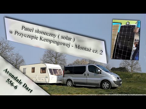 Panel słoneczny /solar/ w Przyczepie Kempingowej (cz.2)   #20