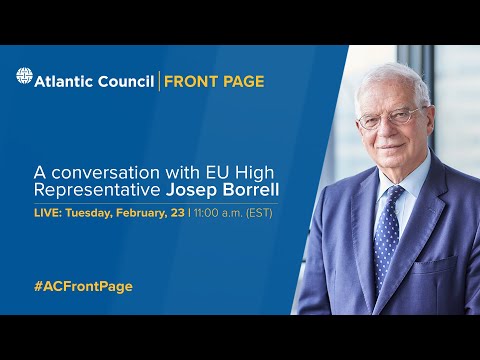 A conversation with EU High Representative Josep Borrell Fontelles