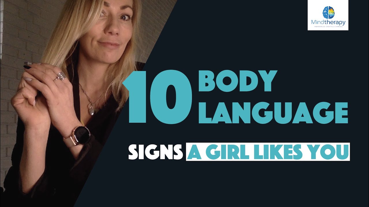 10 Body Language Signs A Girl Likes You | Female Body Language Signs Of Attraction