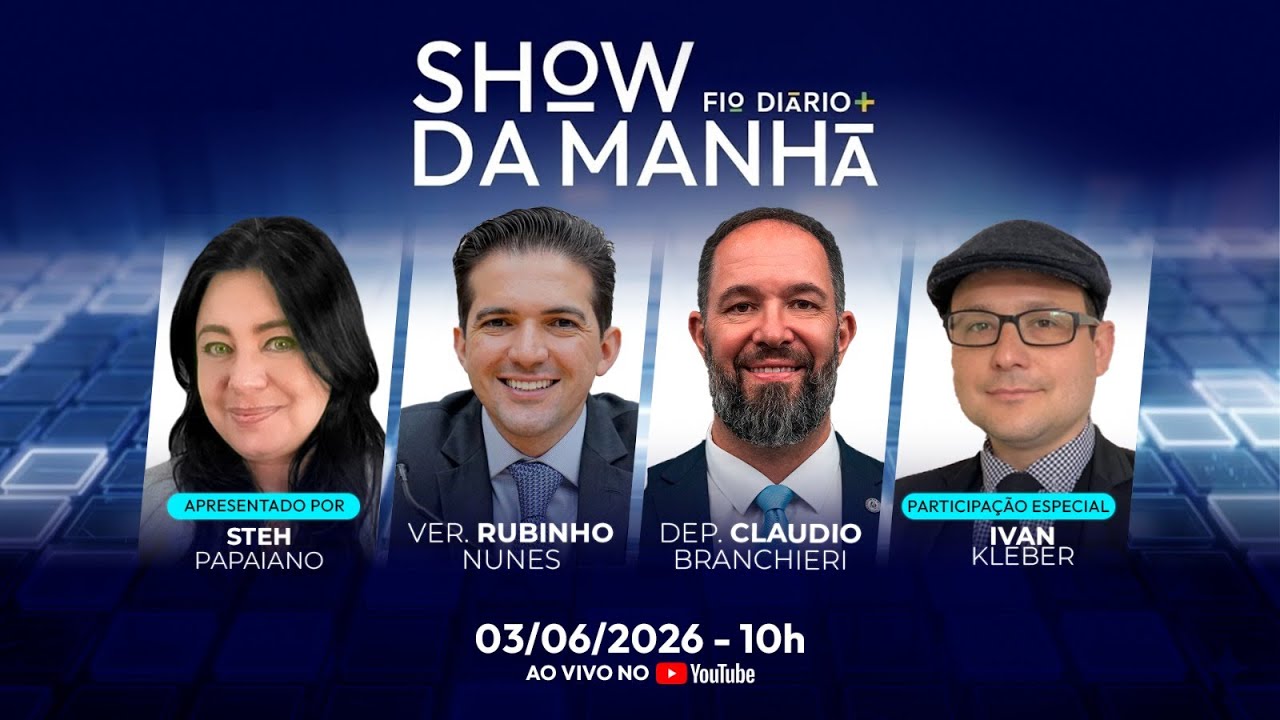 SHOW DA MANHÃ - URGENTE: TRUMP ELOGIA FLÁVIO E LULA FAZ GRAVE AMEAÇA - 04/06/2026