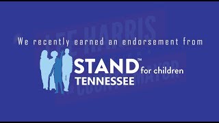 SHELBY COUNTY MAYORAL CANDIDATE LEE HARRIS EARNS ENDORSEMENT FROM STAND FOR CHILDREN