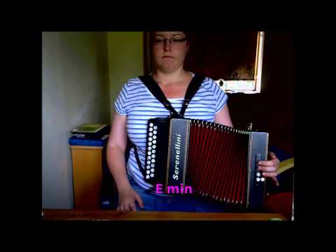 'G Scale block chords' Beginners D/G Melodeon/Diatonic Button Accordion - Mel Biggs