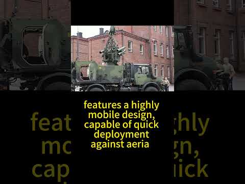 ASRAD-R Air Defense System Insane Military Weapon #shorts #military #weapon