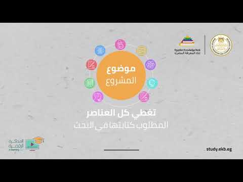 كيفية التعامل مع المشروعات البحثية في سنوات النقل والشهادة الإعدادية