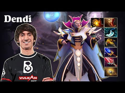 Dendi - Invoker Midlane | Dota 2 7.30e Gameplay
