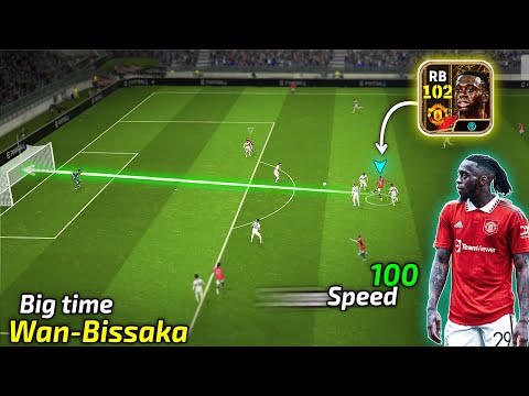 100 Speed + 90 Kicking Power = Wan Bissaka Big time