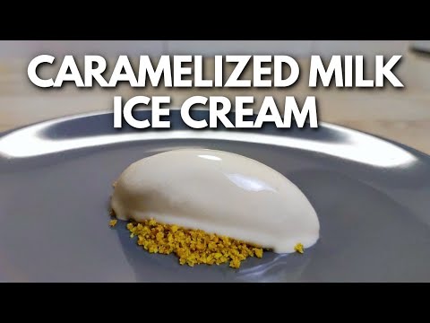 Michelin-Star Excellence: Dive into Caramelized Milk Ice Cream