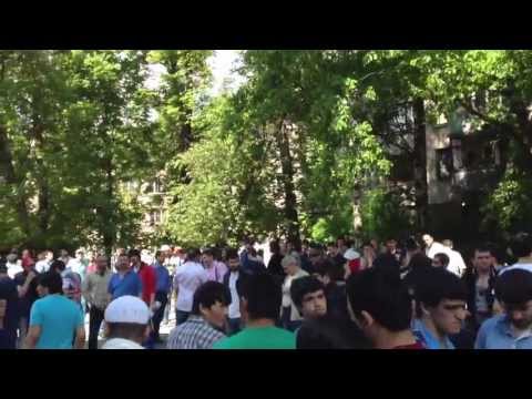 After Jumma pray in Saint Petersburg ,Russia