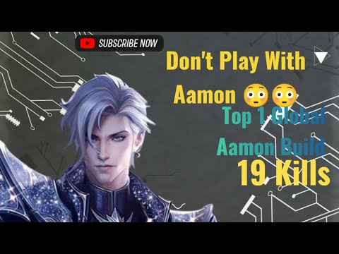 19 Kills! Aamon One Hit Build || Aamon New Best Build And Emblem -Build Top Global Aamon 2024 - MLBB