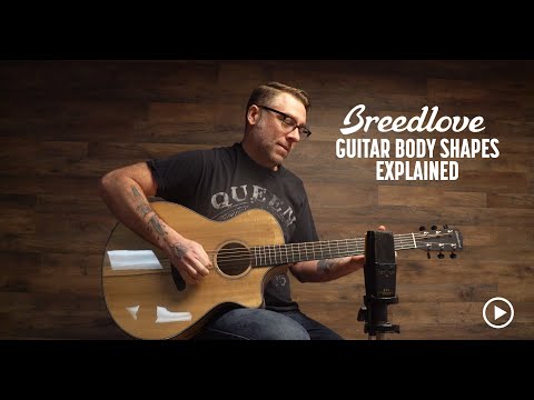 Breedlove Guitar Body Shapes Explained - Demo with Craftsman Ian Cook