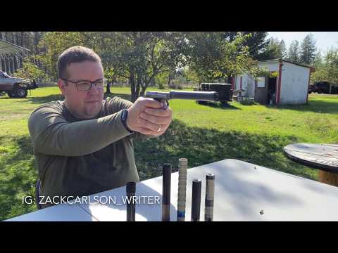 Beretta 21A Suppressor Testing - Q Erector, Dead Air Mask, Silencerco Switchback, CGS Siren and MORE
