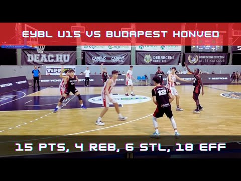 Kaya Birsen vs Budapest Honved | EYBL 2023/24 U15 Stage 2 Game 1 Highlights