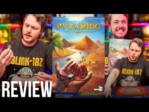 Better than KingDomino? Pyramido Board Game Review