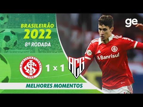 Gols e lances de Internacional x Atlético-GO