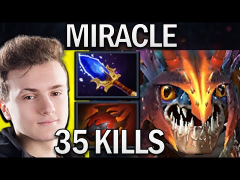Slark Dota 2 Gameplay Miracle with 35 Kills - Tarrasque