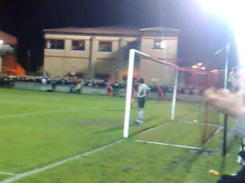 Droylsden vs Chesterfield 23/12/2008 FA CUP 2ND ROUND, WINNING GOAL