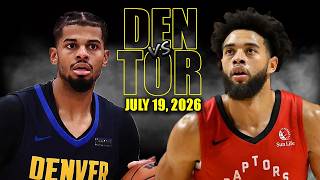 [검증마트] 7월20일 덴버 토론토 NBA 라스베가스 썸머리그 하이라이트