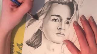 Drawing Hampus Nessvold|Be a man