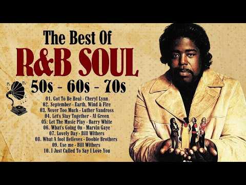 Barry White, Stevie Wonder, Marvin Gaye, Chaka Khan, Luther Vandross - 60's 70's RnB Soul Groove