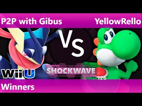 SW 126 - P2P with Gibus (Greninja) vs YellowRello (Yoshi) Winners - Smash 4