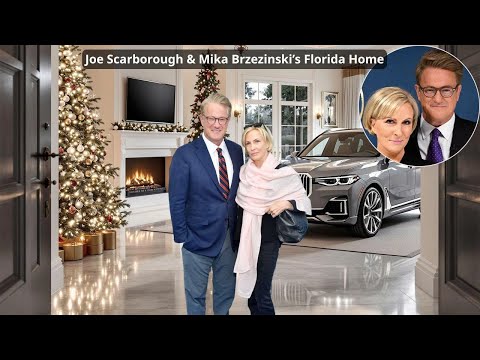 Joe Scarborough & Mika Brzezinski’s Florida Home — Morning Joe Power Couple Life