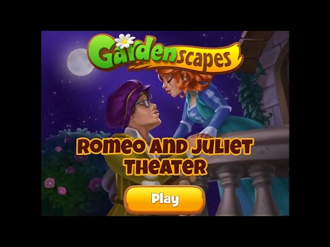 Romeo And Juliet Theater | Area 16 Day 5 (Last Day) | GARDENSCAPES #gardenscapes #gardenscapesgame