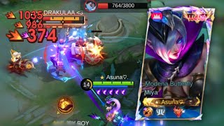 Download lagu Miya One Hit Critical Build Against Granger On Rank!! Miya Legend Skin Gameplay! mp3