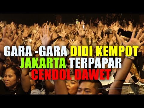 Gara-Gara Didi Kempot, Jakarta Terpapar CENDOL DAWET