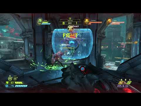 DOOM Eternal Battlemode CHEATER footage Simploo and Hue 00:02 pacific time july 8th 2021