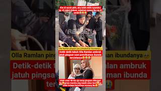 Download lagu Olla Ramlan fainted during her mother's funeral 🥺 #ollaramlan #mother #artist #viral #latest #today mp3