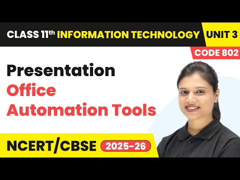 Class 11 Information Technology Book Overview Course Code 802
