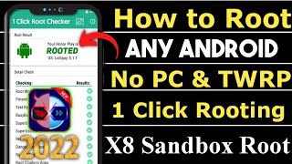 How to Root any Mobile Phone With X8 Sandbox Rooting Without PC TWRP in 5 Mins 100 Safe Mp4 3GP & Mp3