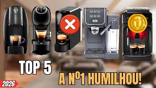 CAFETEIRAS EXPRESSO: As 5 MELHORES CUSTO BENEFÍCIO Para COMPRAR Em 2026