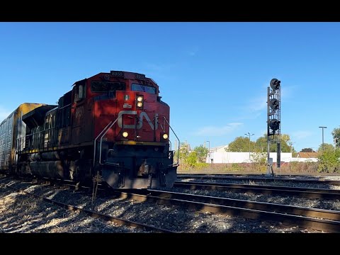 Q11691-07 @ CP YD Featuring  NS 5015 Workin' @ Conrail River Rouge Yard 07 Oct 24