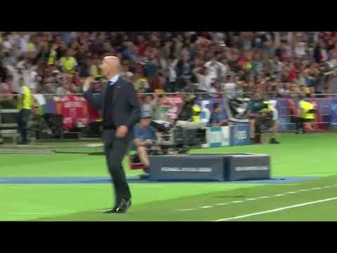Zidane Reaction to Gareth Bale Goal Champions League Final