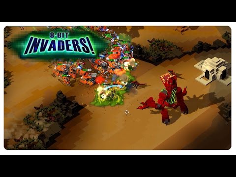 Finale Part 1/2 "Verwandlung" - so viele Godzillas zum verprügeln • 8-Bit Invaders #12 [German]