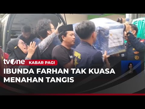 Jenazah Farhan Kopilot Pesawat ATR 42-500 Tiba di Rumah Duka | Kabar Pagi