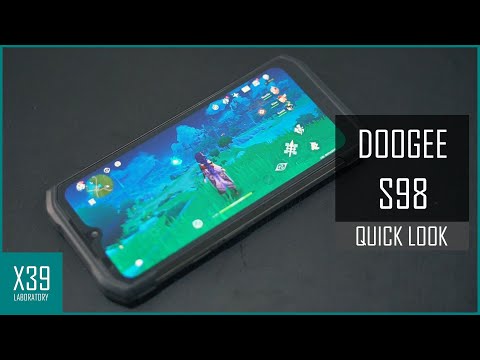 $199 DOOGEE S98 Unboxing & gaming test: Genshin Impact